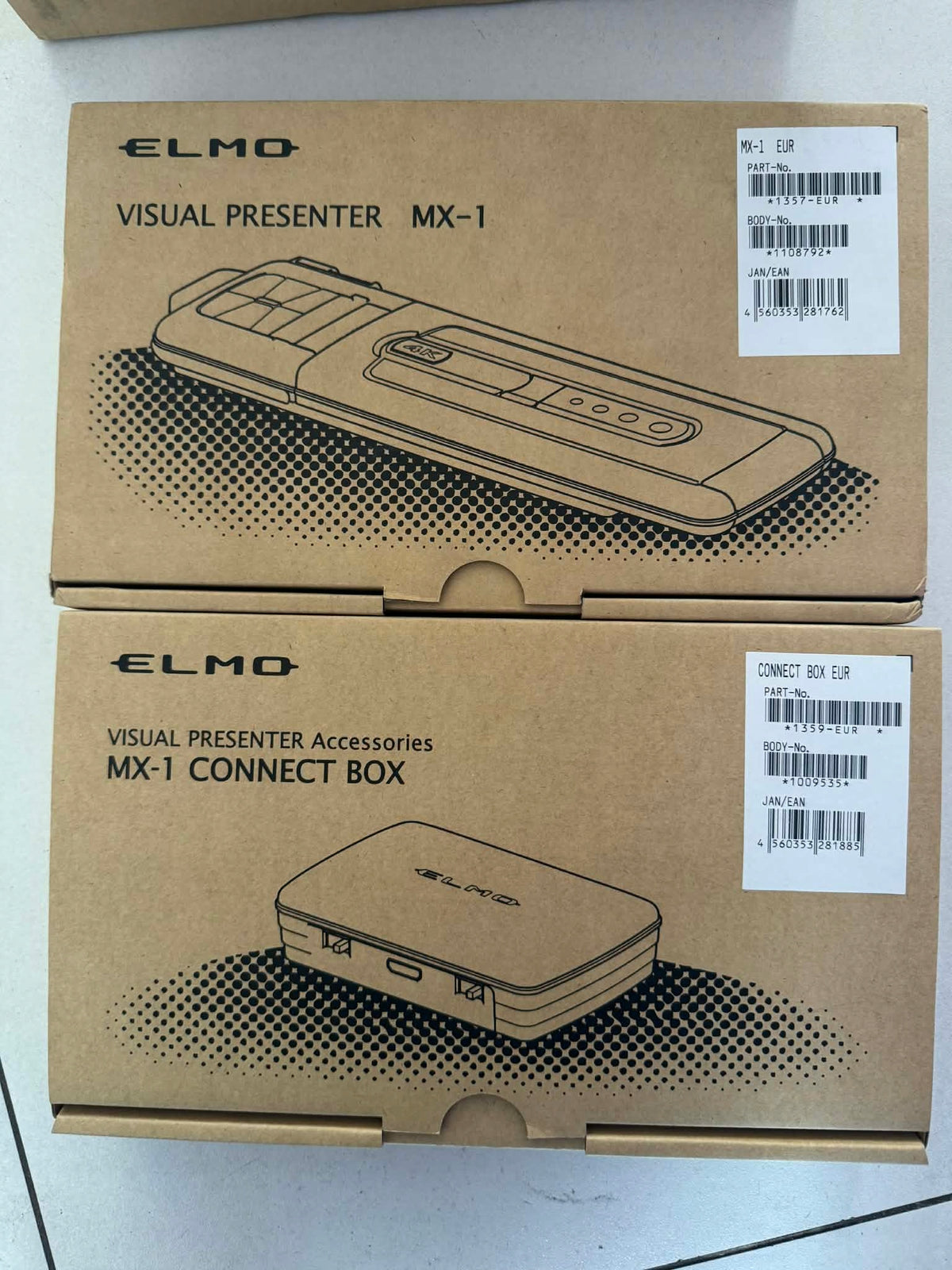 Visualizer ELMO MX-1 + MX-1 Connect BOX