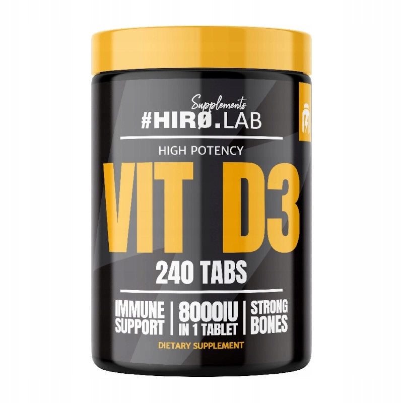 Vit D3 8000 Units Hiro.Lab Bone Resistance Healthy Teeth Health