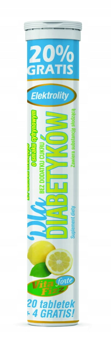 Vita Fizz Forte Electrolytes for Diabetics 24 Pieces