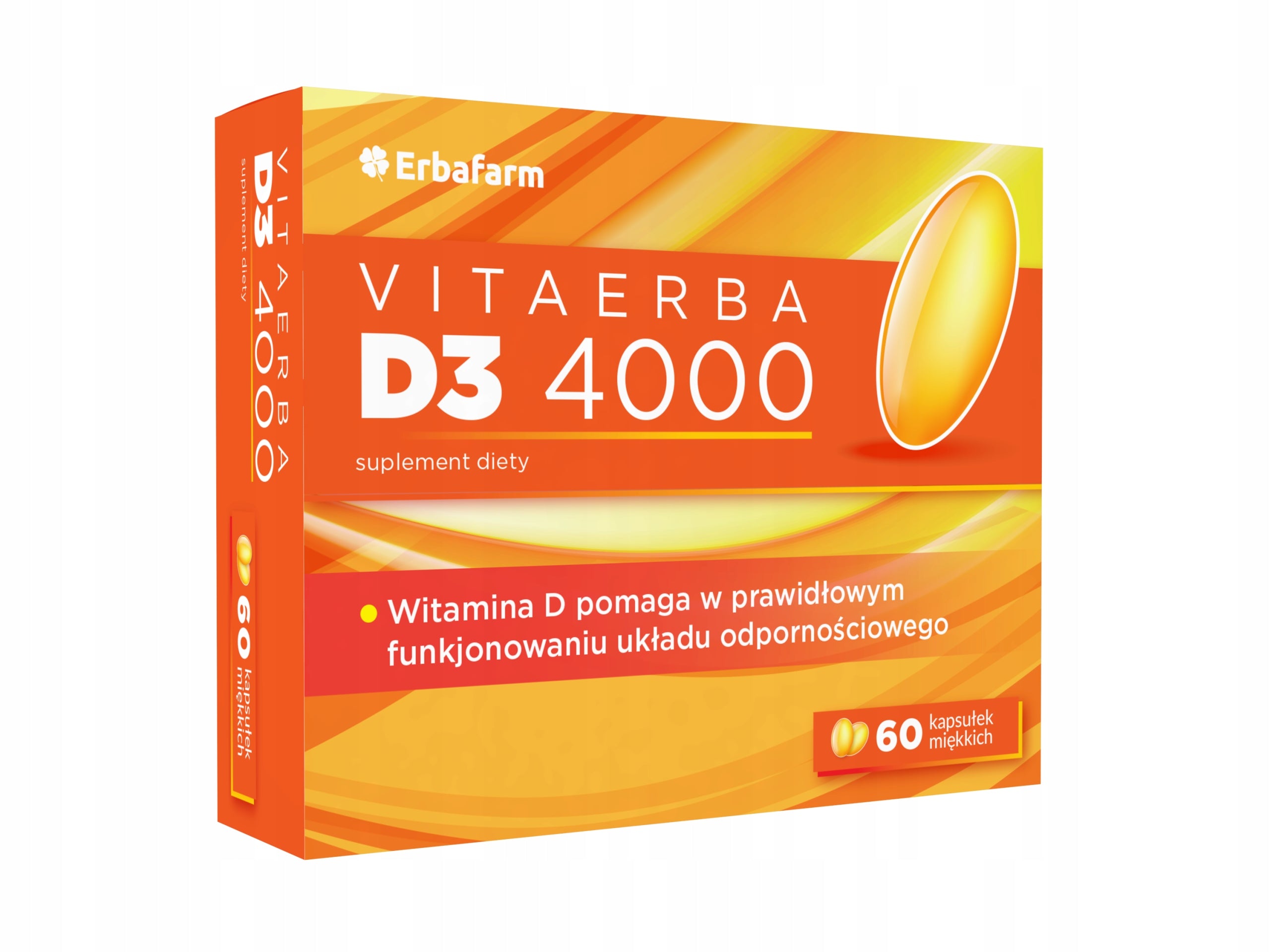 VitaErba D3 4000 Resistance 60 Capsules
