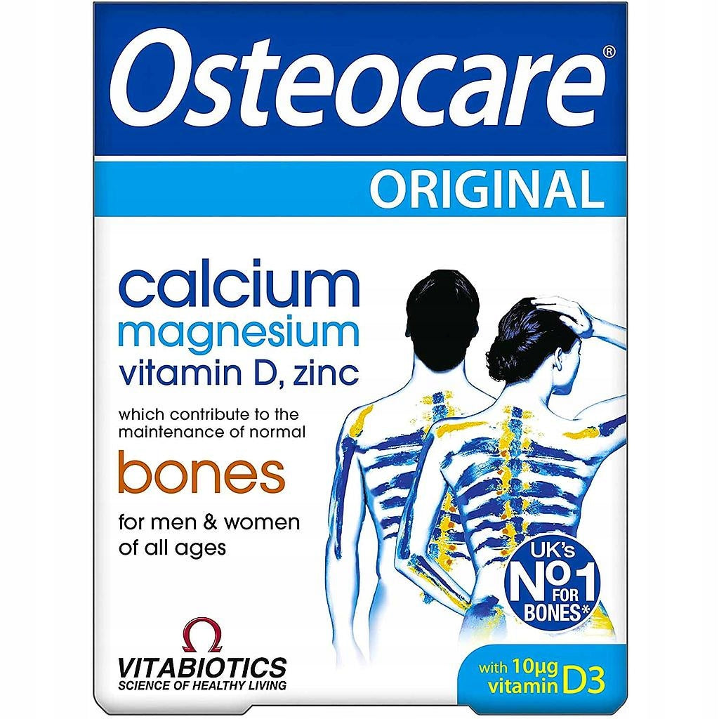 Vitabiotics, Osteocare Original, Vitamin D, Magnesium, Zinc & Calciu, Mainta