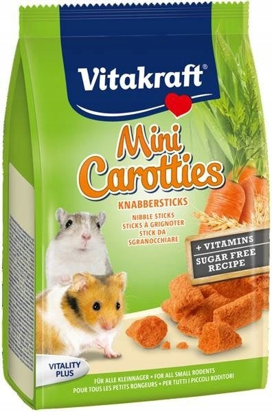 Vitakraft CAROTTIES 50g for rodents