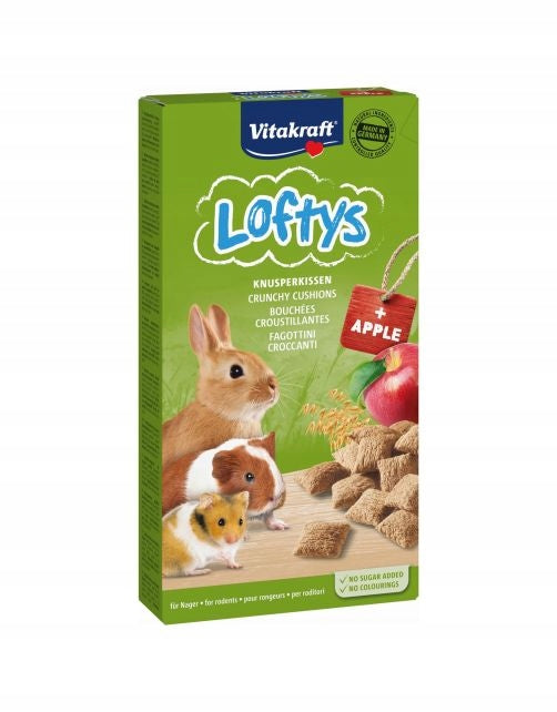 Vitakraft Loftys Apple Treat for Rodents 100g
