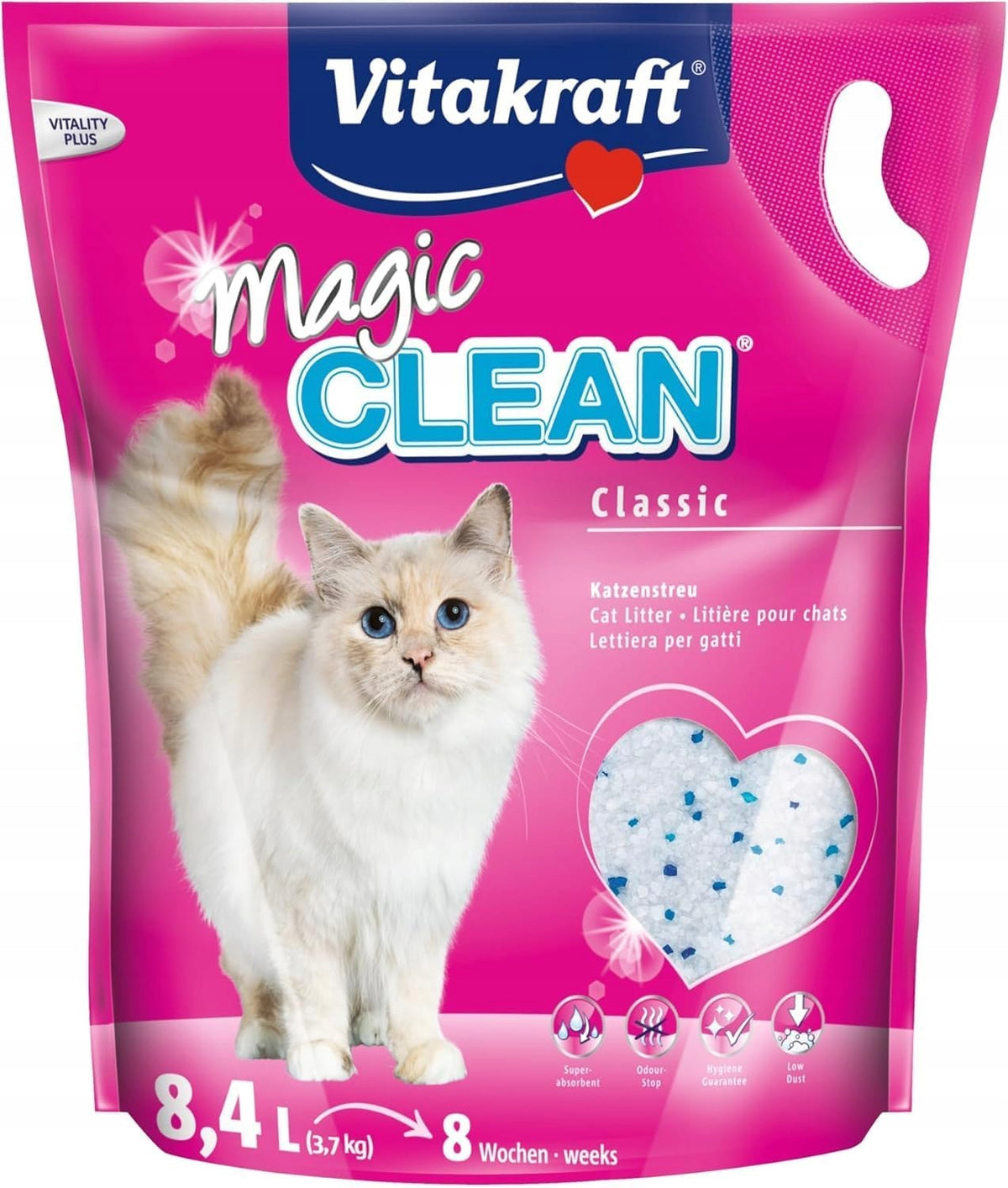 Vitakraft Quartz Litter 8.4L Odor Free