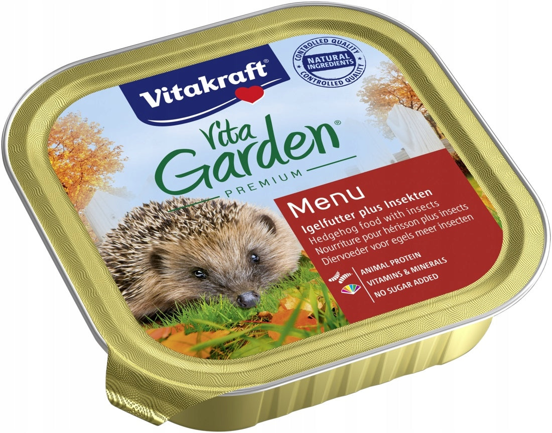 Vitakraft RICH FOOD with Insects for HEDGEHOGS 2x100g Packaging status original