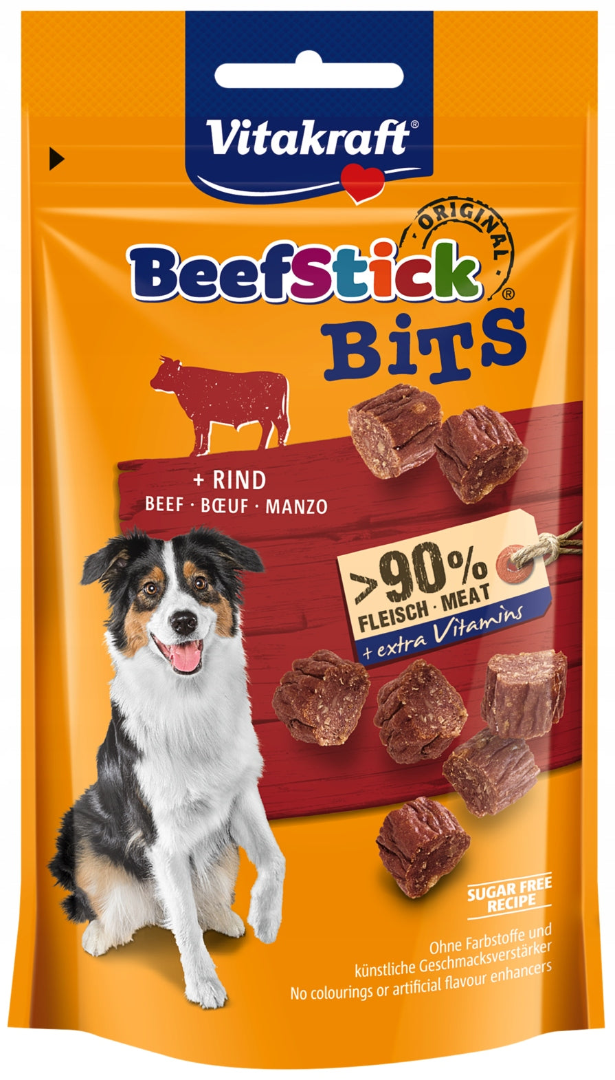 Vitakraft Treat Beef Stick Mini Beef 40 g
