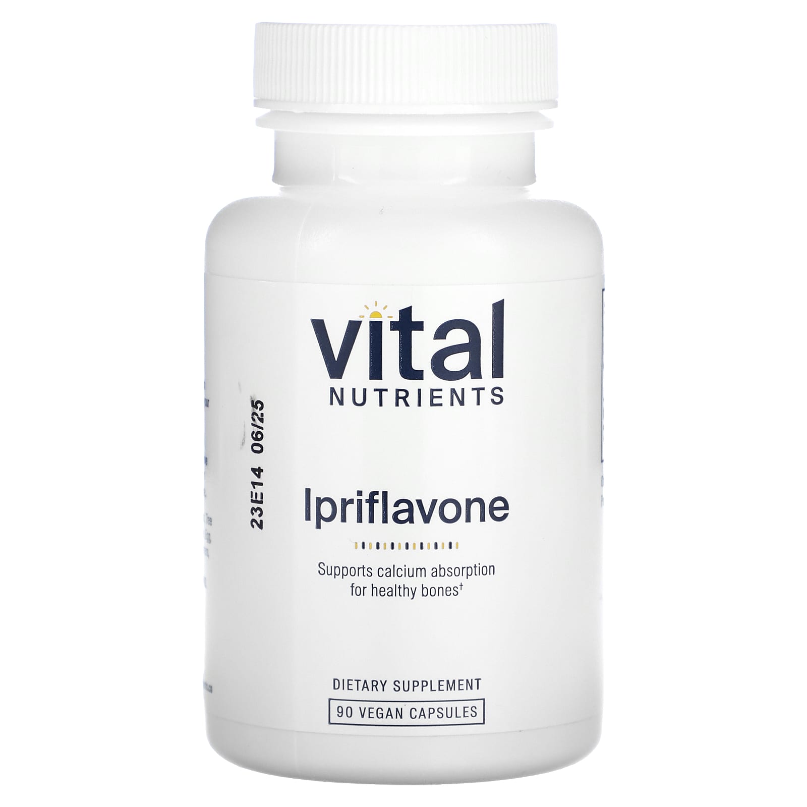 Vital Nutrients, Ipriflavone 600 mg, 90 vegan capsules (300 mg per kaps)