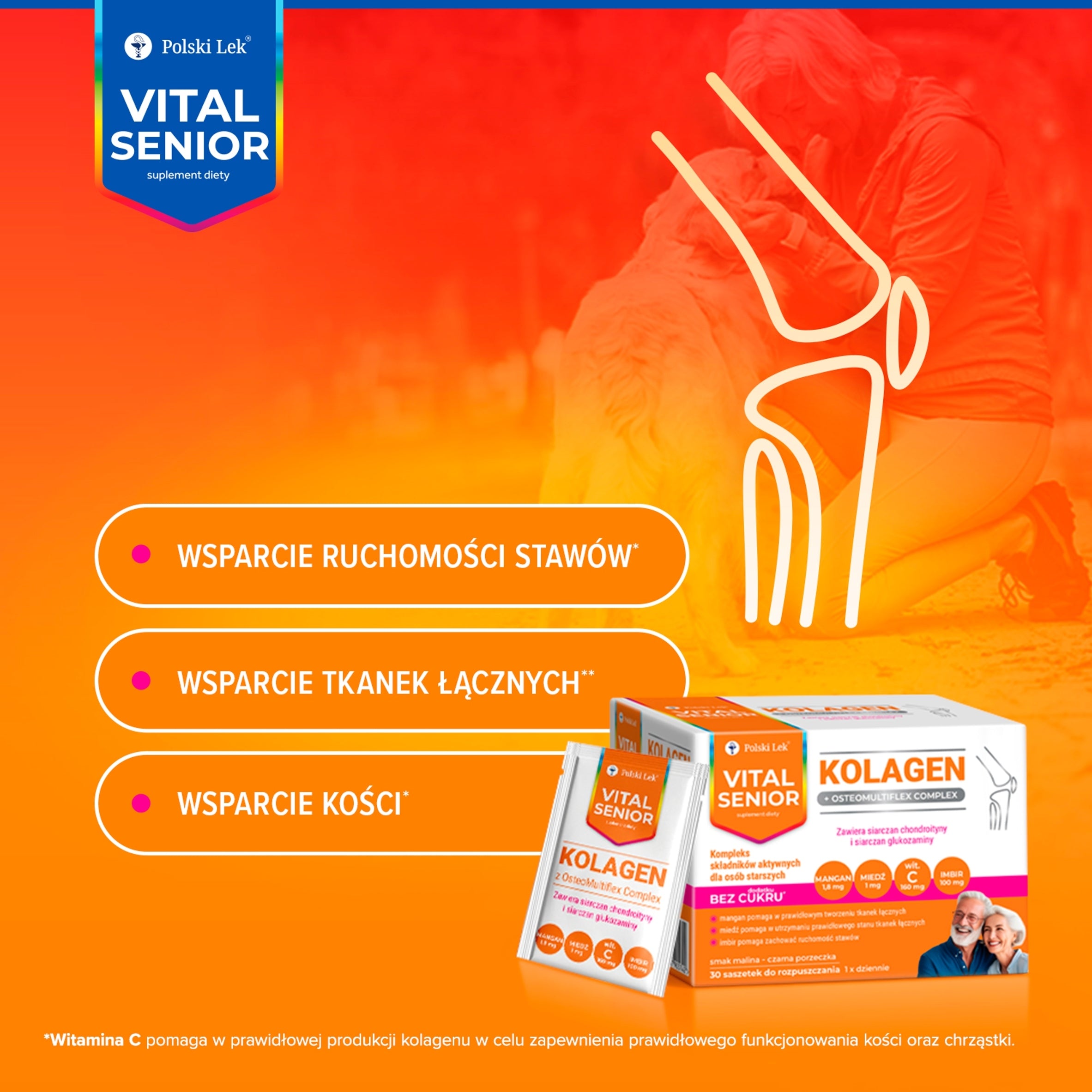 Vital Senior Collagen 30 sachets Packaging status original