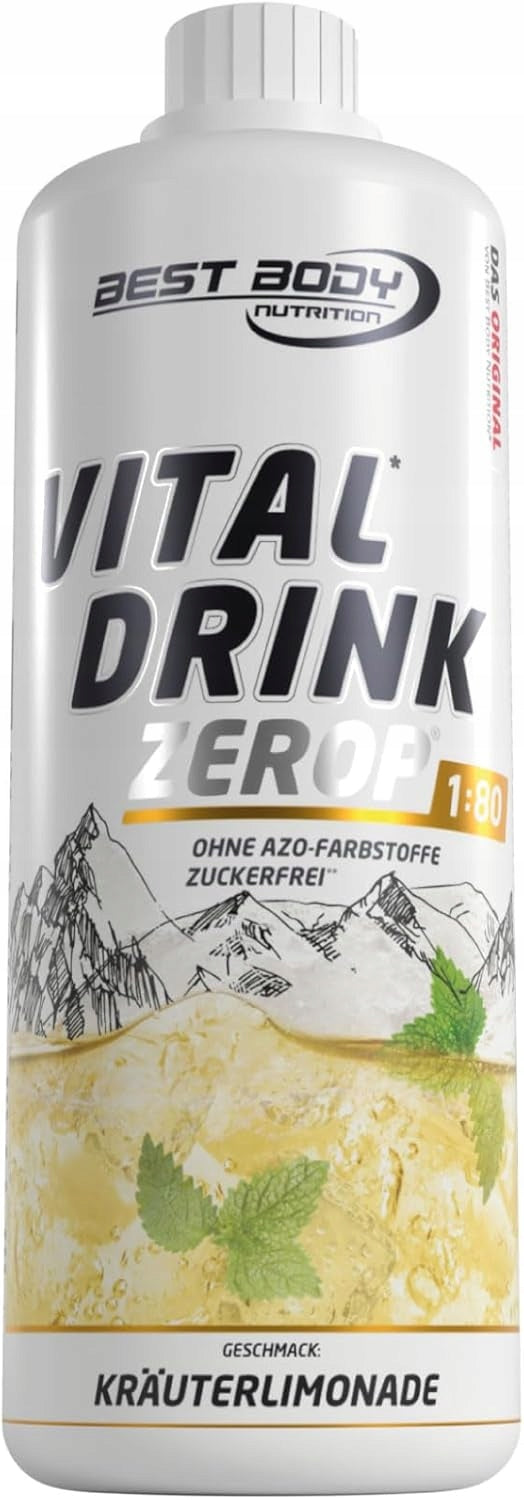 Vital drink Zerop 1000ml - herbs lemonade