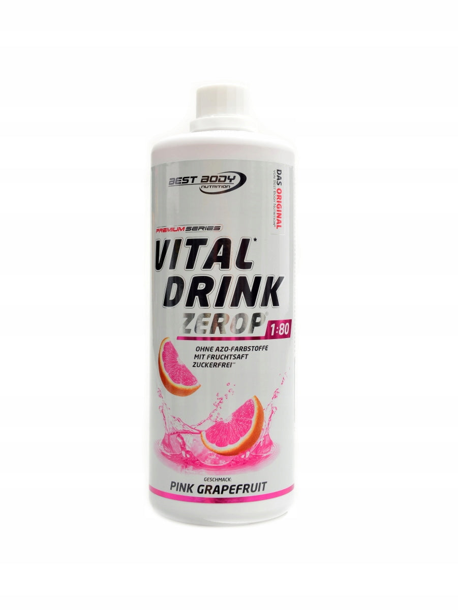 Vital drink Zerop 1000ml - pink grappefruit Expiration date at least 1 year from the date of purchase