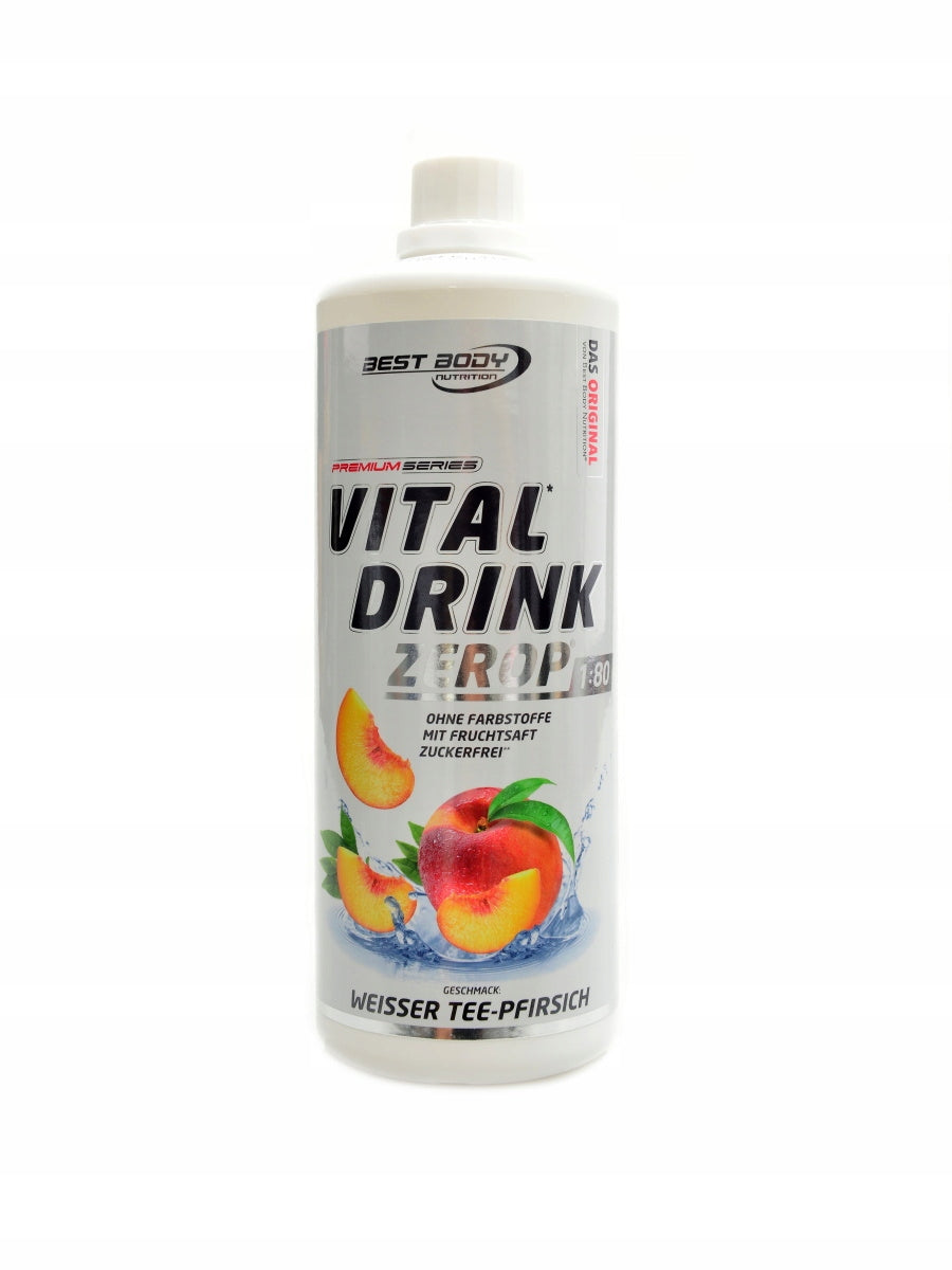 Vital drink Zerop 2 x 1000 ml bílý čaj s broskví DUOPACK EAN (GTIN) 4260495461878
