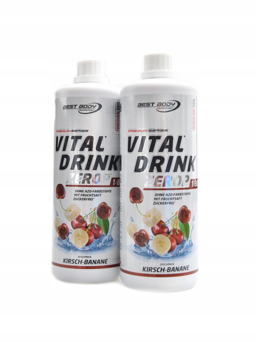 Vital drink Zerop 2 x 1000 ml višeň s banánem DUOPACK
