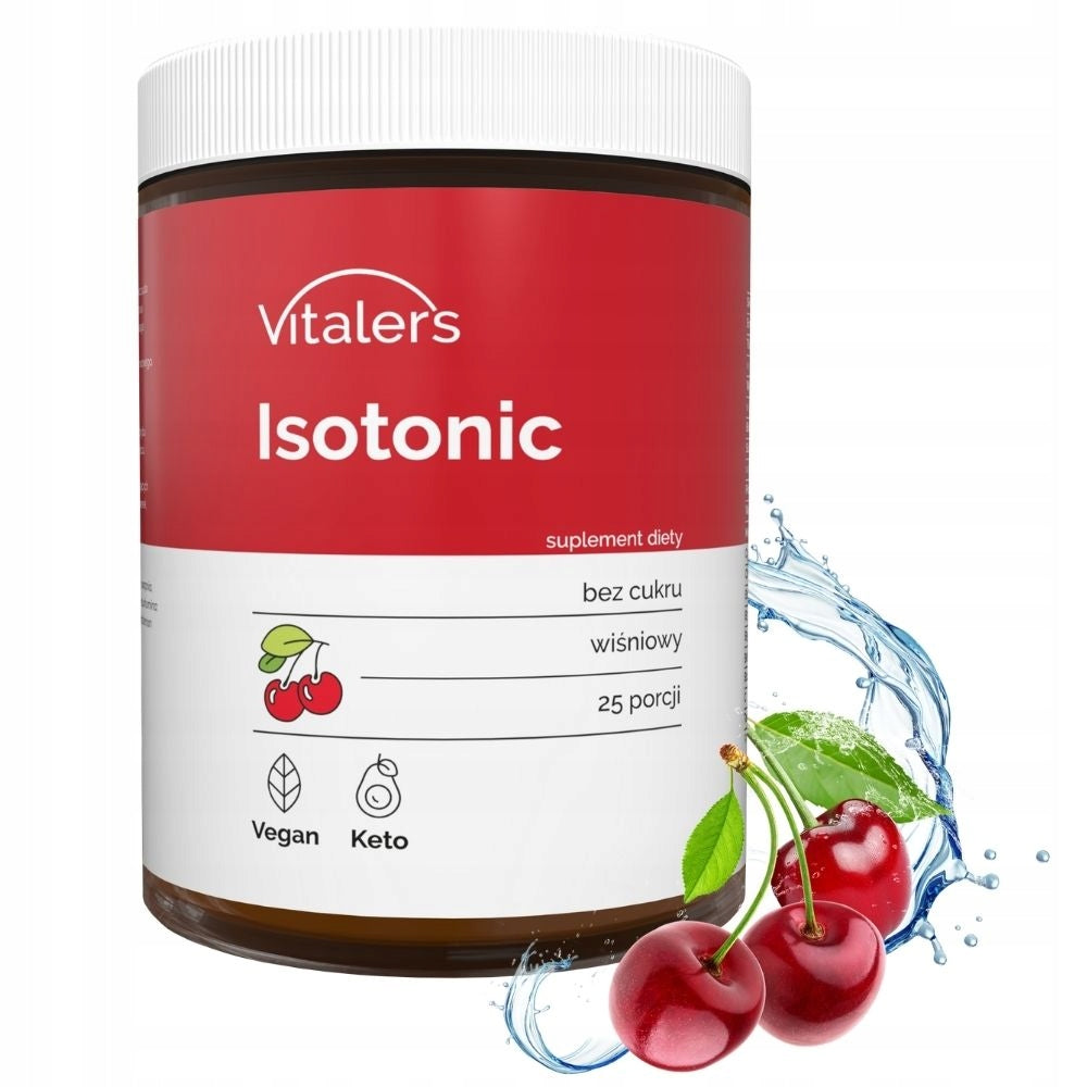 Vitaler's Isotonic Cherry Isotonic Sugar Free Salt Electrolytes 250 g