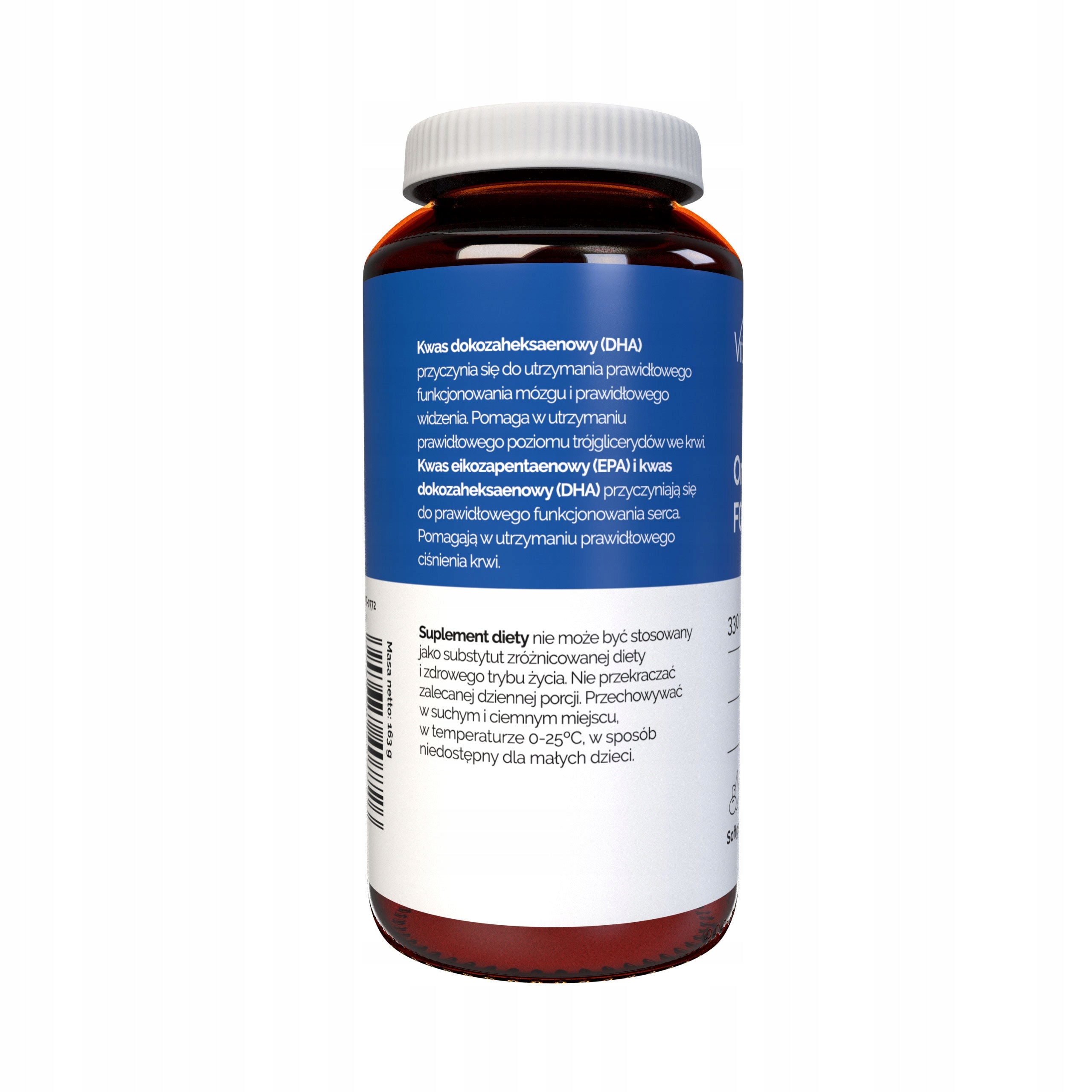 Vitaler's Omega-3 Forte EPA DHA immunity 120 kaps. Packaging status original