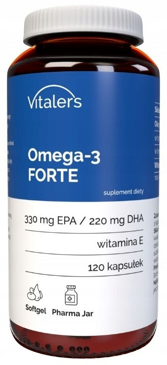 Vitaler's Omega-3 Forte EPA DHA immunity 120 kaps.