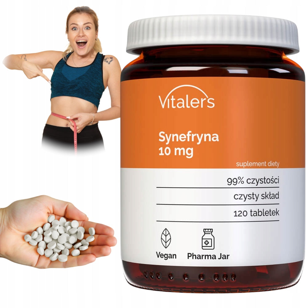 Vitaler's Synephrine 10 mg Weight Loss Reduces Appetite 120 tabl.