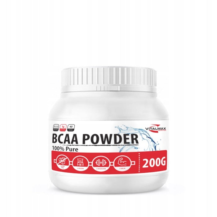 Vitalmax BCAA 2:1:1 200g amino acids powder muscle regeneration