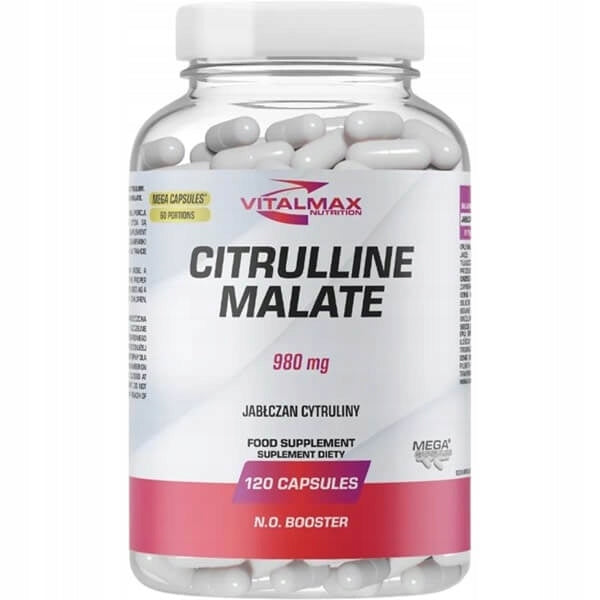 Vitalmax Citrulline Malate Mega Capsules - 120 capsules