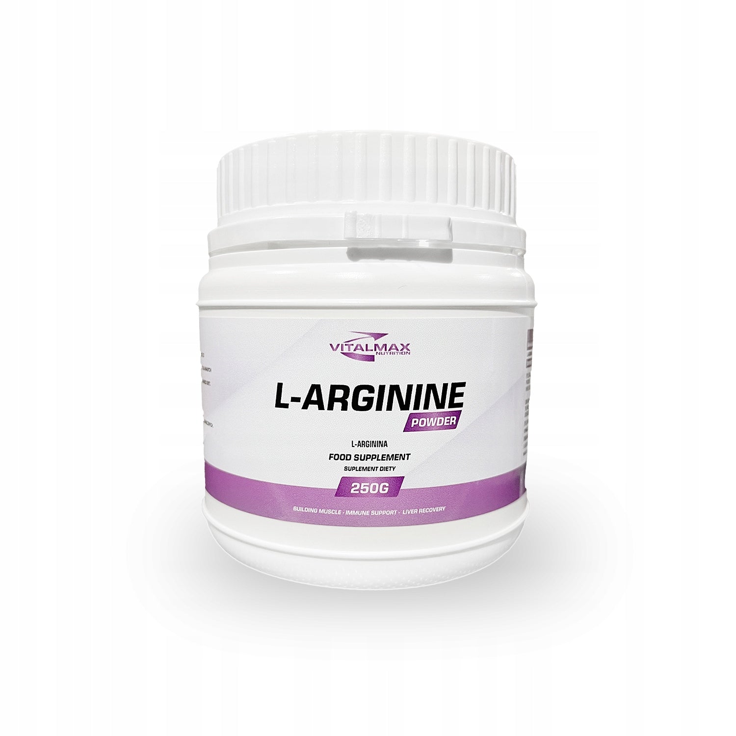 Vitalmax L-Arginine 250g powder muscle pump nitric oxide training Expiration date at least 3 months from the date of purchase