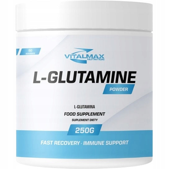 Vitalmax L-Glutamine Powder - L-Glutamine Powder 250g - Unflavored