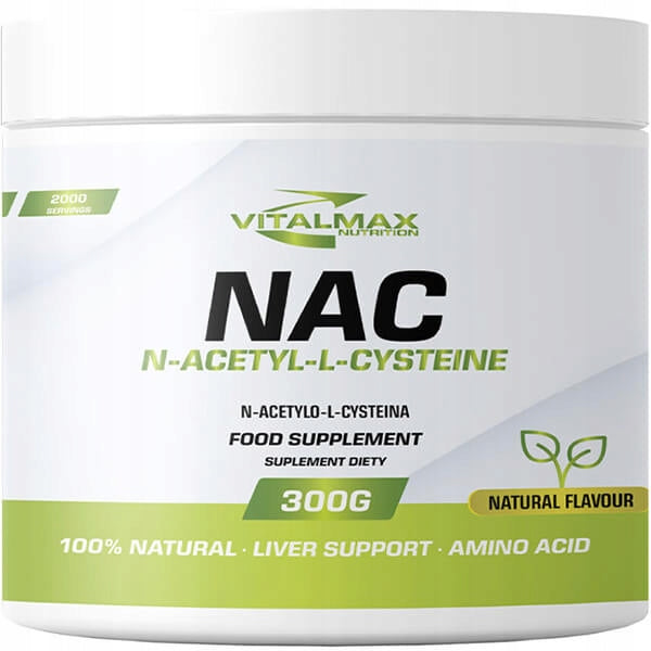 Vitalmax NAC 100% - N-acetyl L-cysteine powder 300g