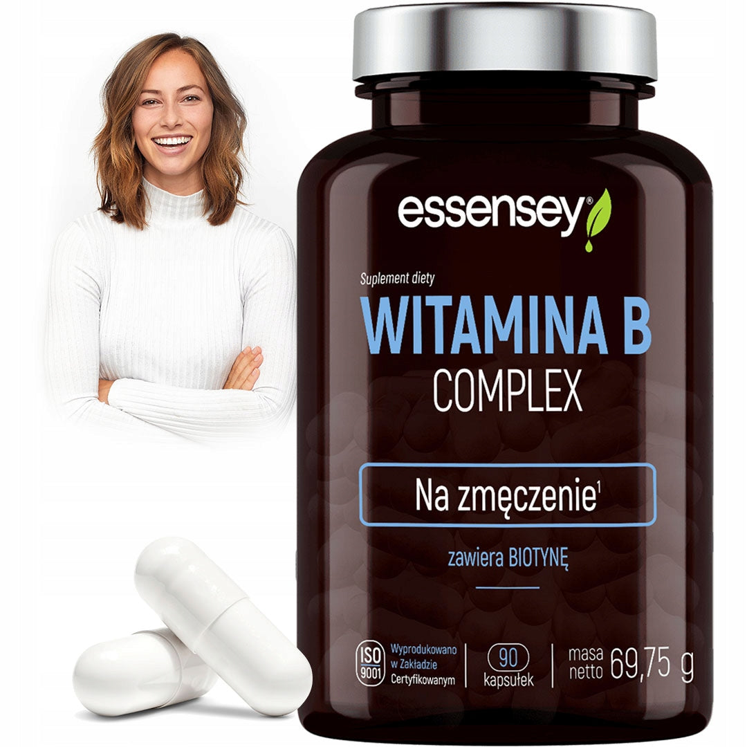 Vitamin B Complex Full Spectrum For 90 Days – For Fatigue, Nerves and Mind