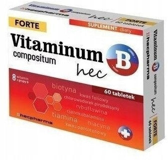 Vitamin B Complex Hec Forte 60 Tablets Medical device no