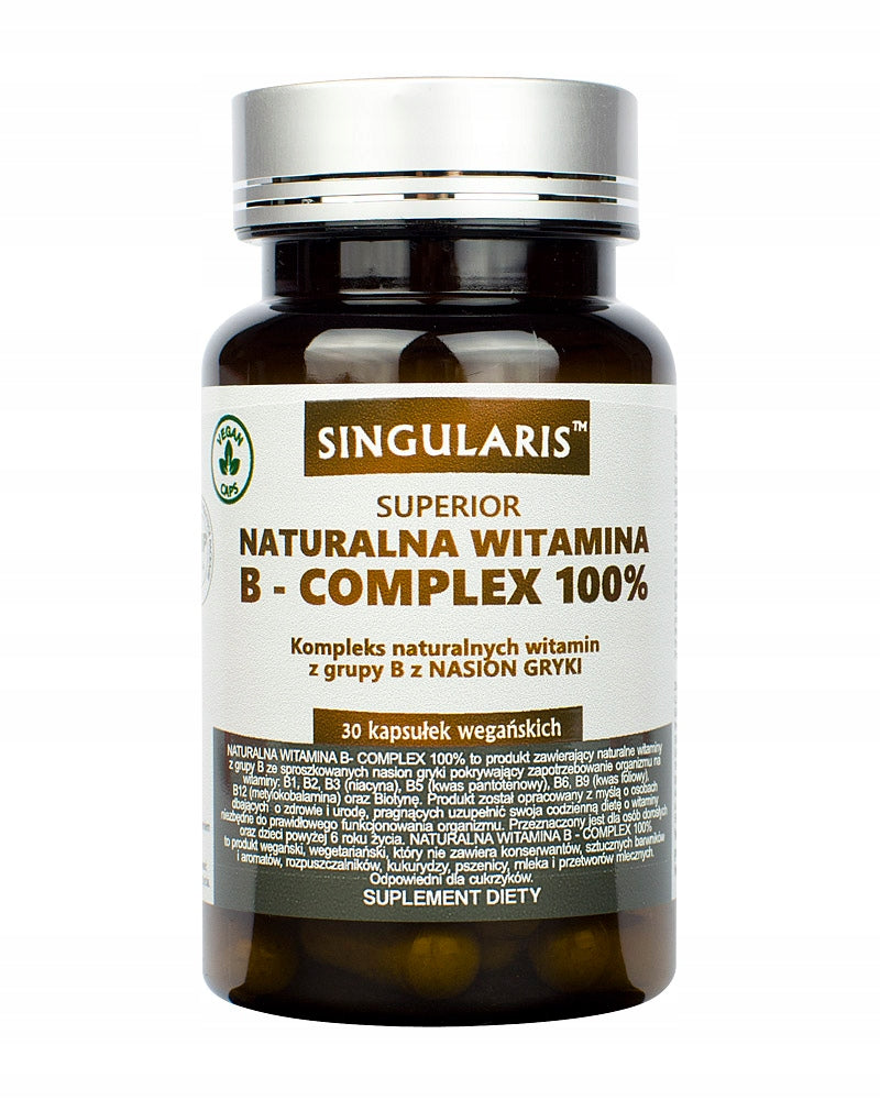 Vitamin B Complex Singularis Natural 30 capsules Manufacturer code 5903263262848