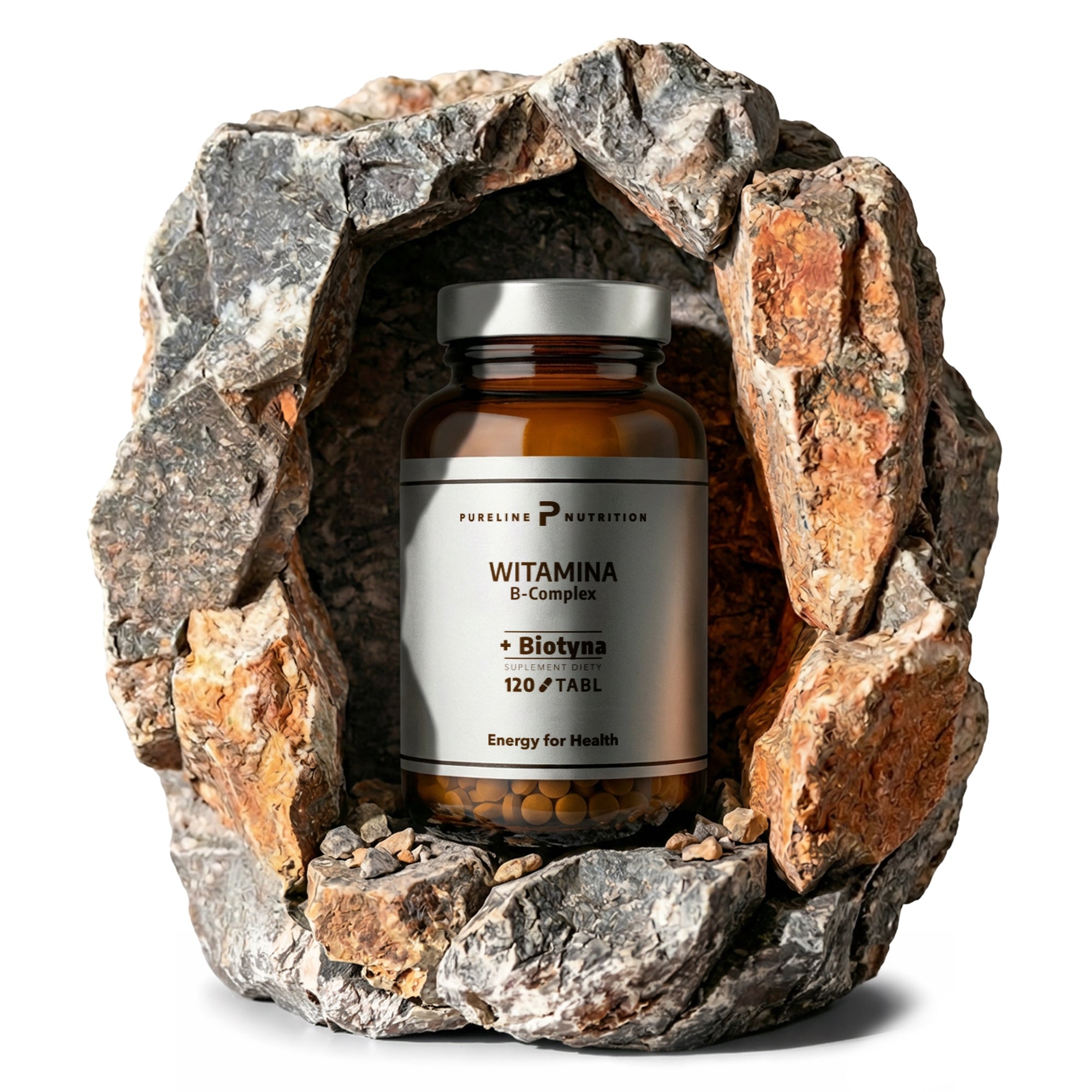 Vitamin B complex B1 B2 B3 B5 B6 B12 Fatigue Stress Skin Hair
