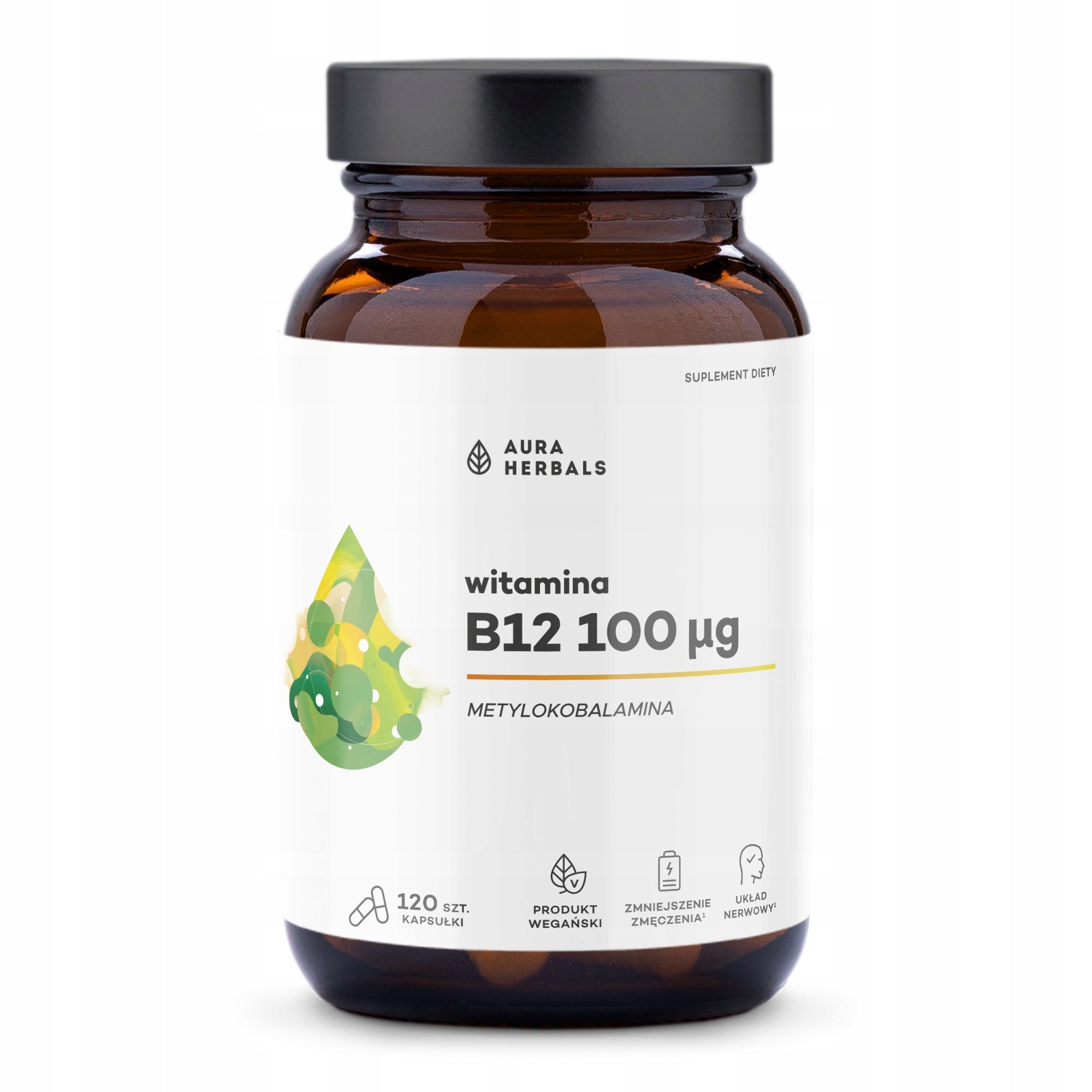 Vitamin B12 100 µg, methylcobalamin, capsules 120 pcs