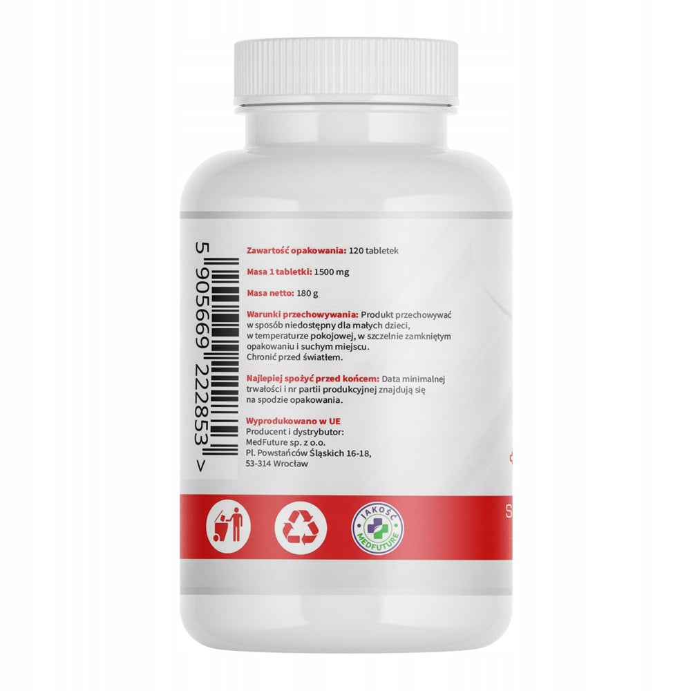 Vitamin B12 (METHYLCOBALAMIN) 1000 mcg + folic acid - 120 tablets Manufacturer code Witamina B12 1000 mcg + kwas foliowy tabletki