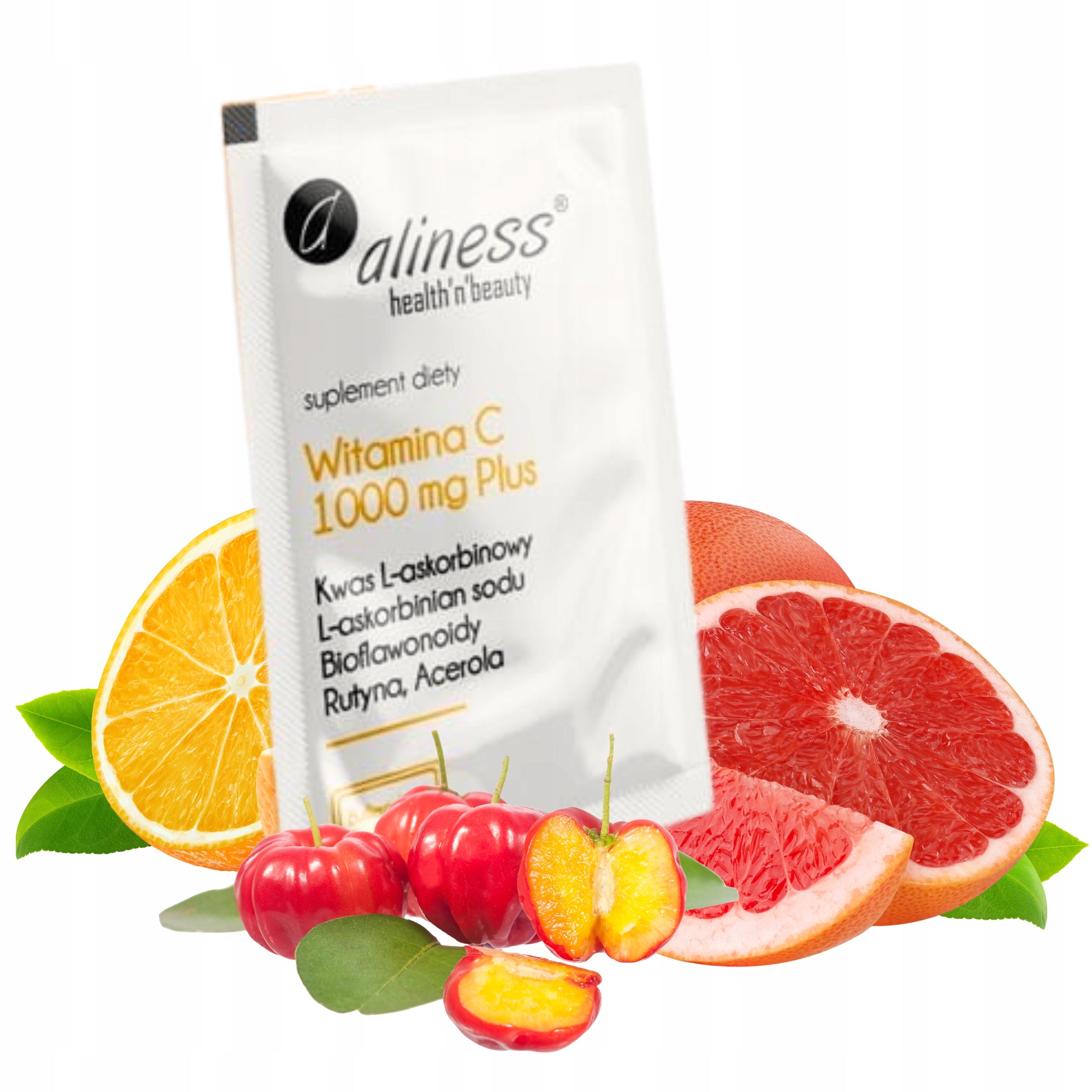 Vitamin C 1000mg Plus Bioflavonoids Routine Acerola 1 sachet ALINESS