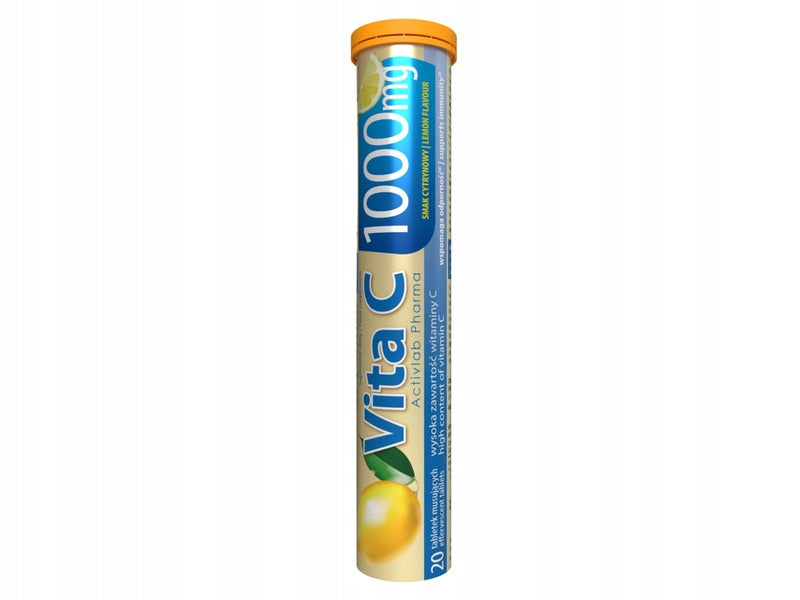 Vitamin C ACTIVLAB Vita C Lemon 20 tablets