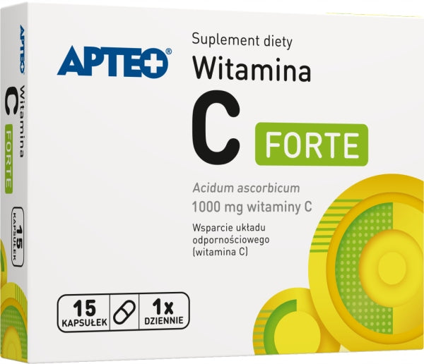 Vitamin C Forte capsules 15 capsules Manufacturer code 3223741