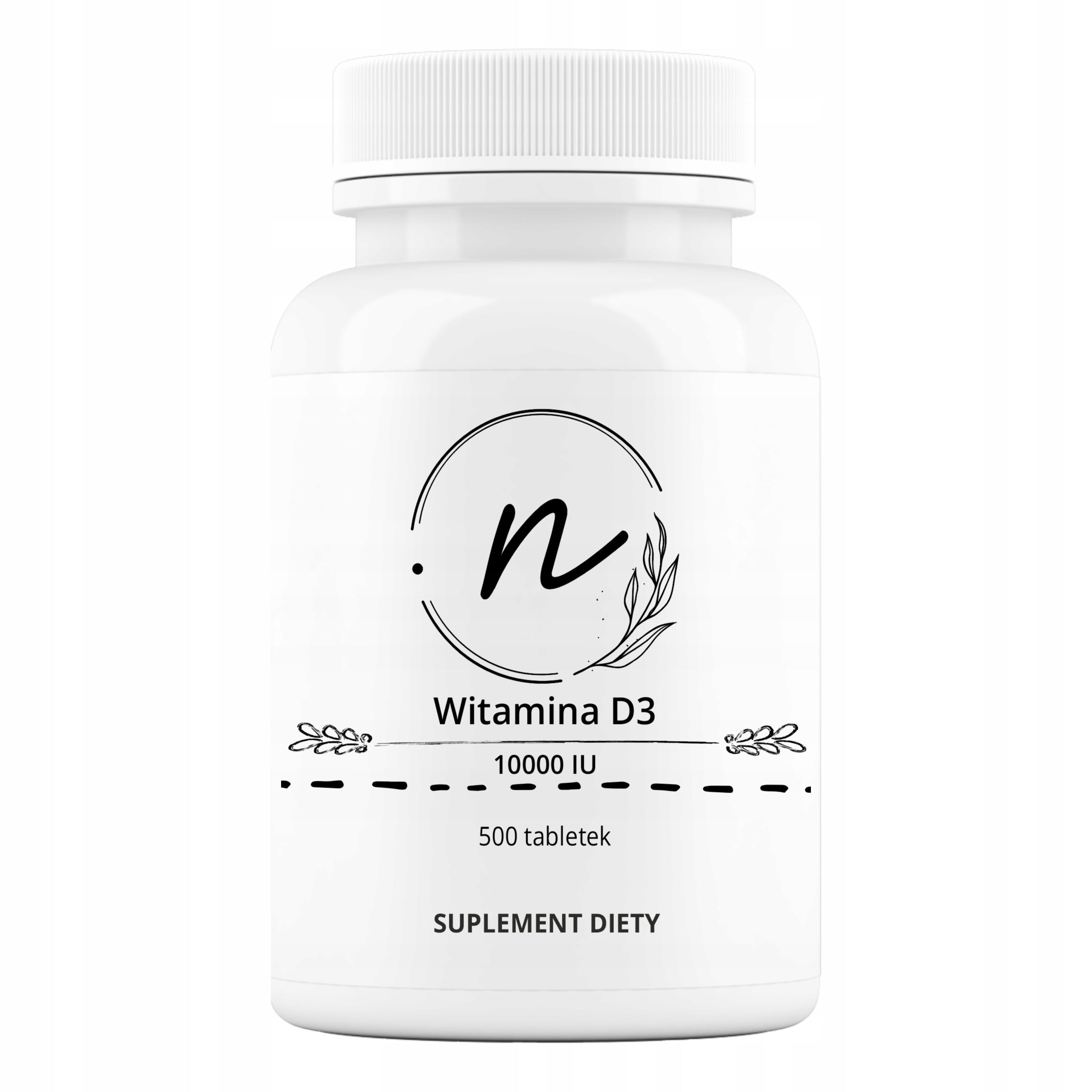 Vitamin D3 10000 IU 500 tablets NaturePRO