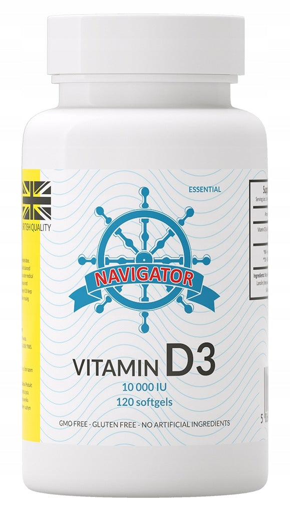 Vitamin D3 120 soft capsules Resistance Navigator