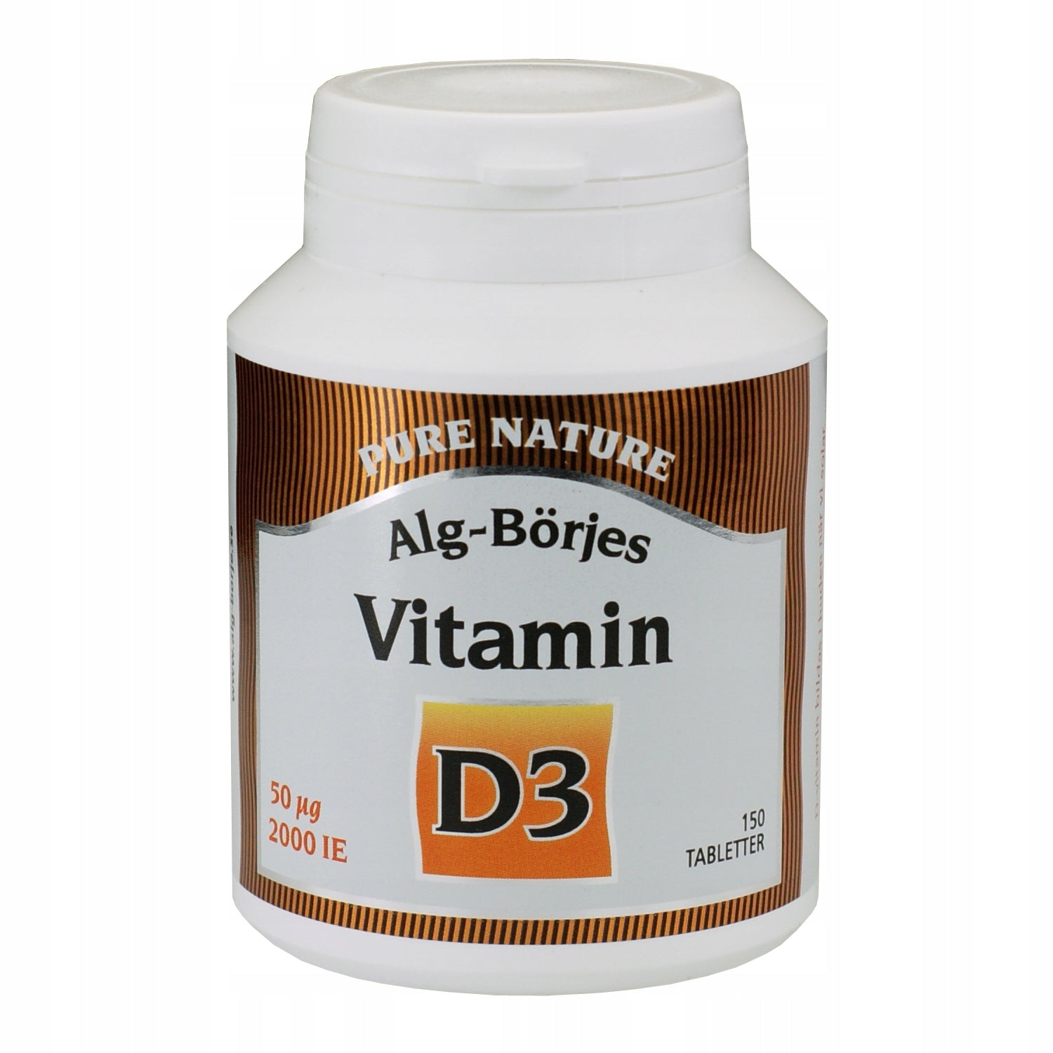 Vitamin D3 150 Tablets - ALG-BORJE