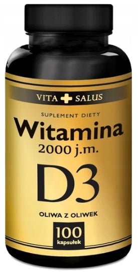 Vitamin D3 2000 IU Bone Resistance 100 Capsules