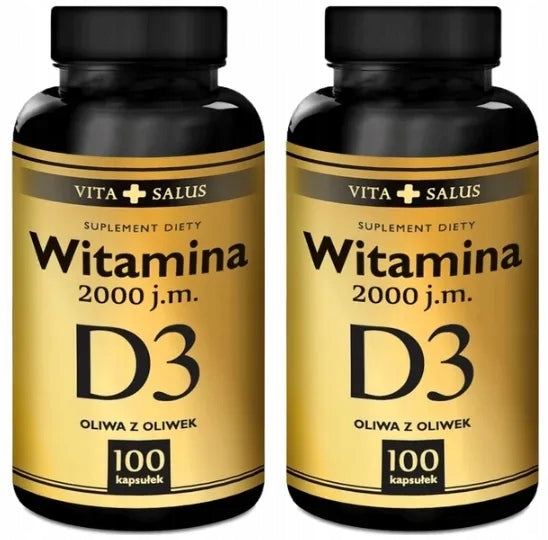 Vitamin D3 2000 IU Bone Resistance 100 Capsules