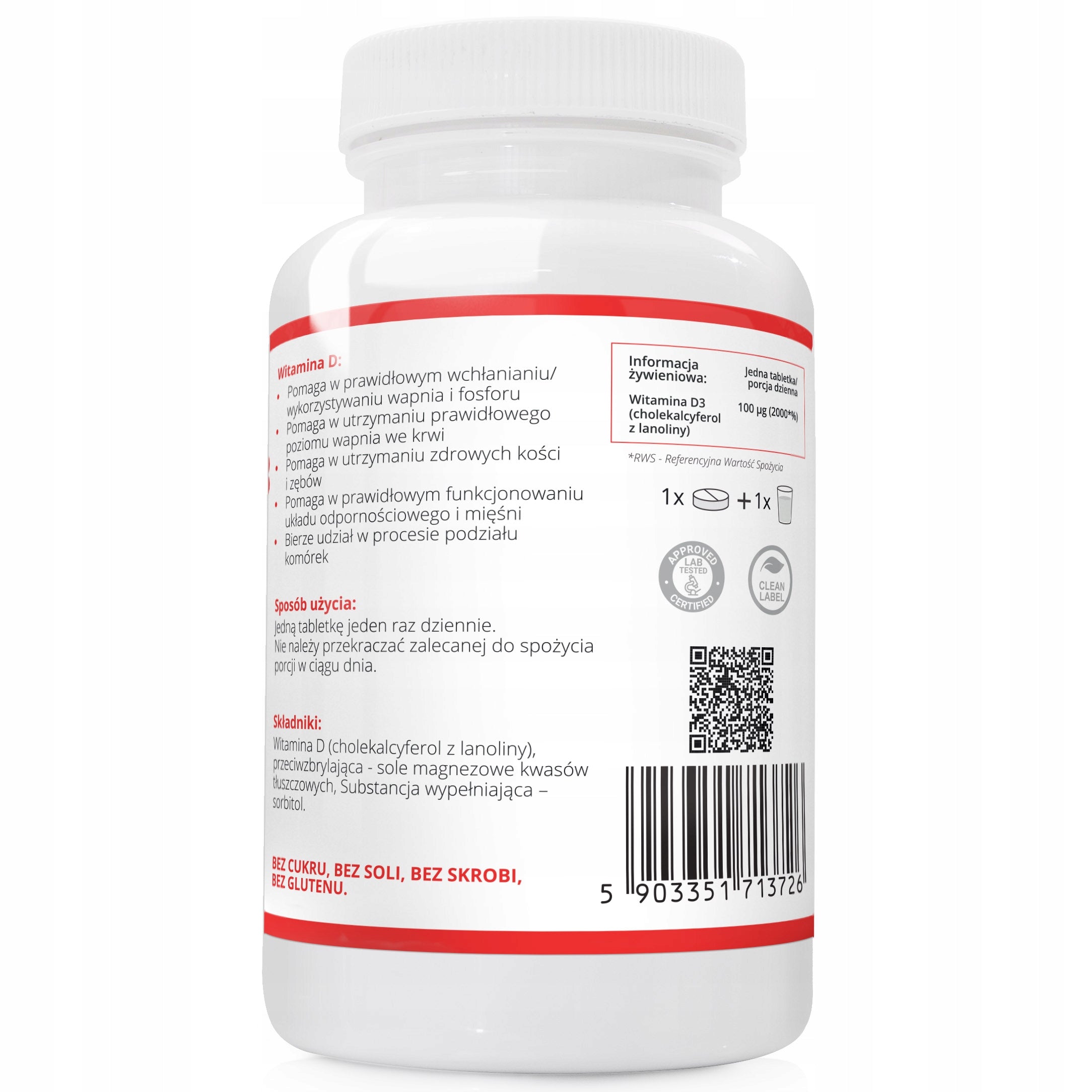 Vitamin D3 4000 IU Forte 240 table Boost BONE IMMUNITY Good MOOD Medical device no