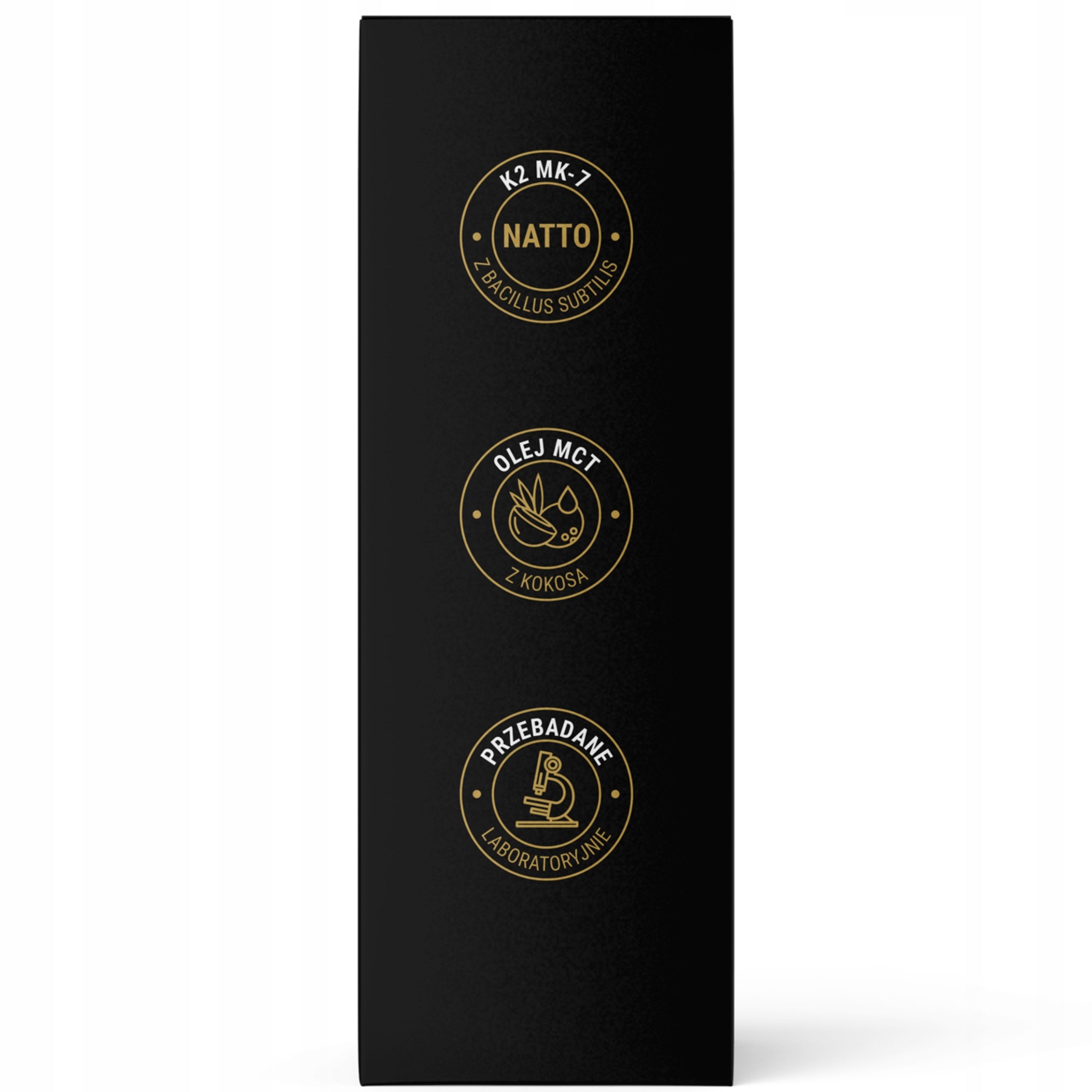 Vitamin D3 4000 + K2 MK-7 100 µg with NATTO 50 ml 1600 drops MCT Oil Expiration date at least six months from the date of purchase