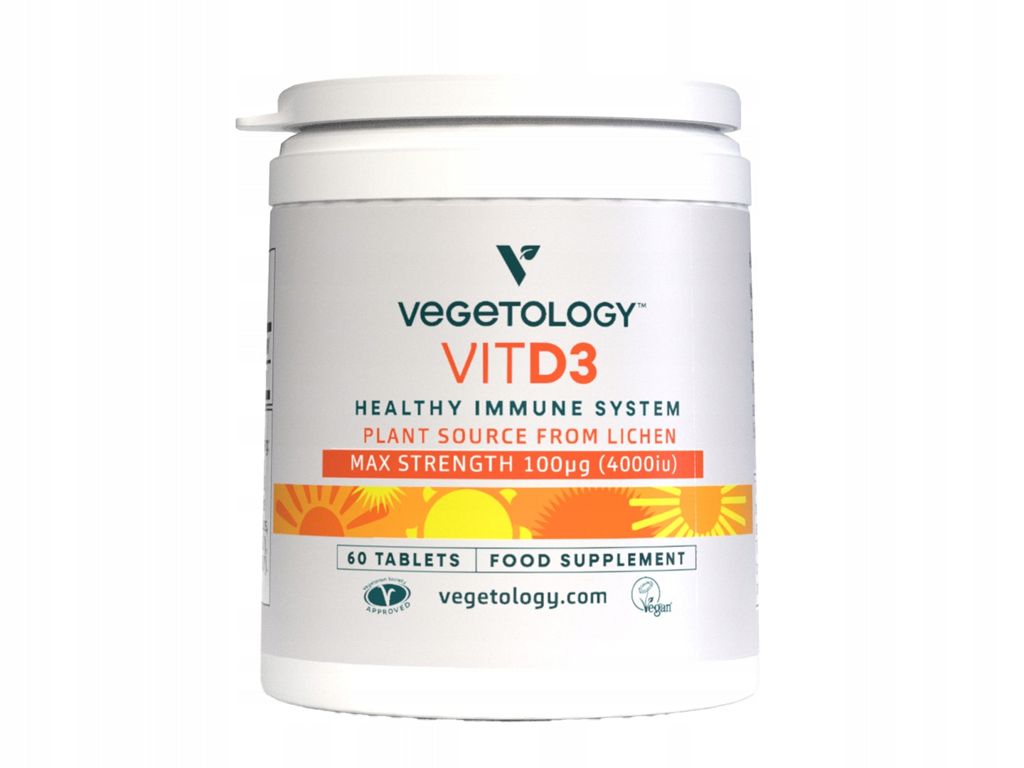 Vitamin D3 4000iu 60tab Vegetology VEGE BONE MUSCLE