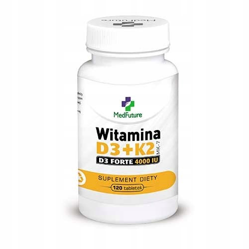 Vitamin D3 K2 MK-7 FORTE 4000 MedFuture 120 tabl.