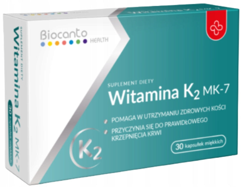 Vitamin K2 MK-7 Biocanto 30 kaps. Medical device no
