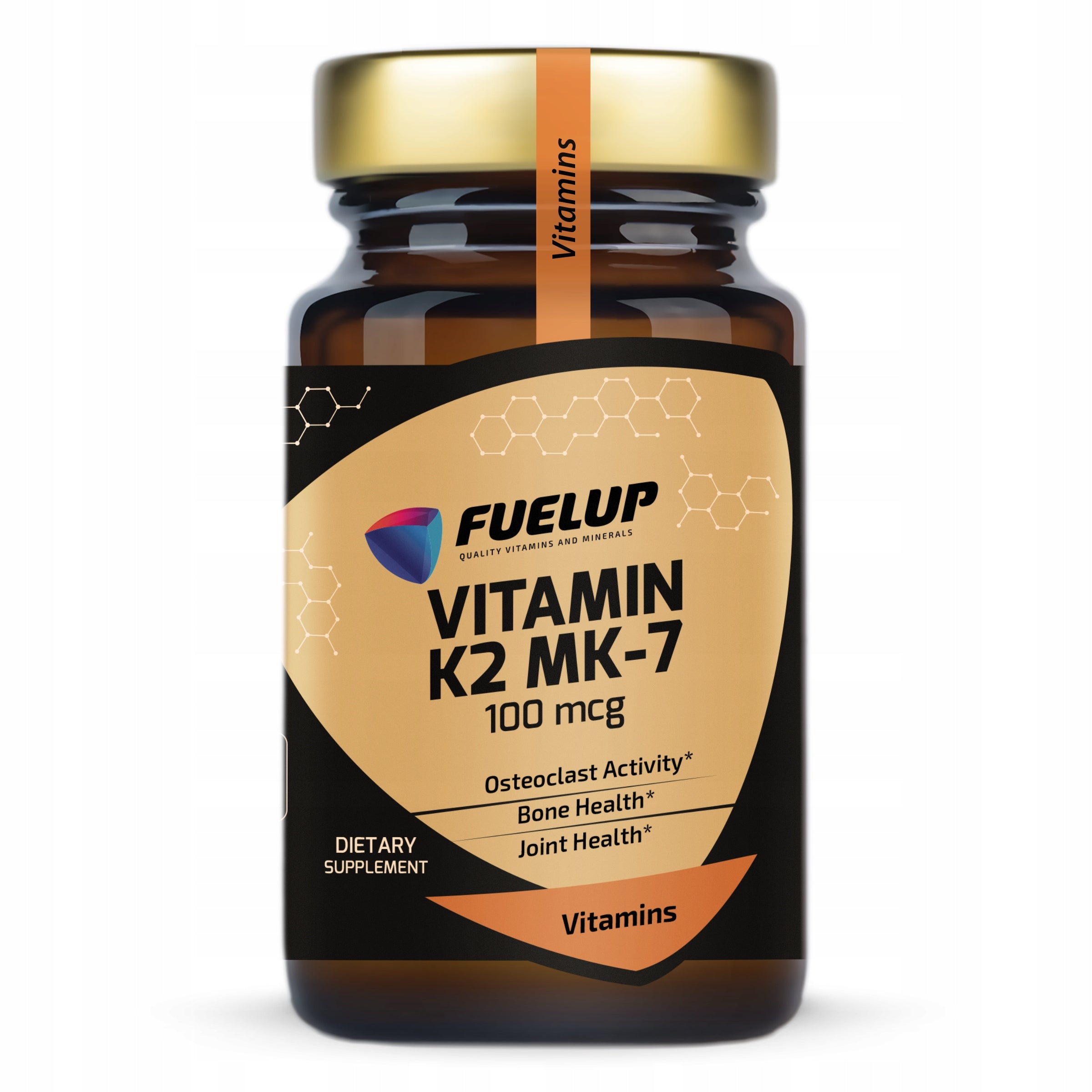 Vitamin K2 MK7 Fuel-Up 100 mcg, 60 caps BLOOD CLOTTING HEALTHY BONES