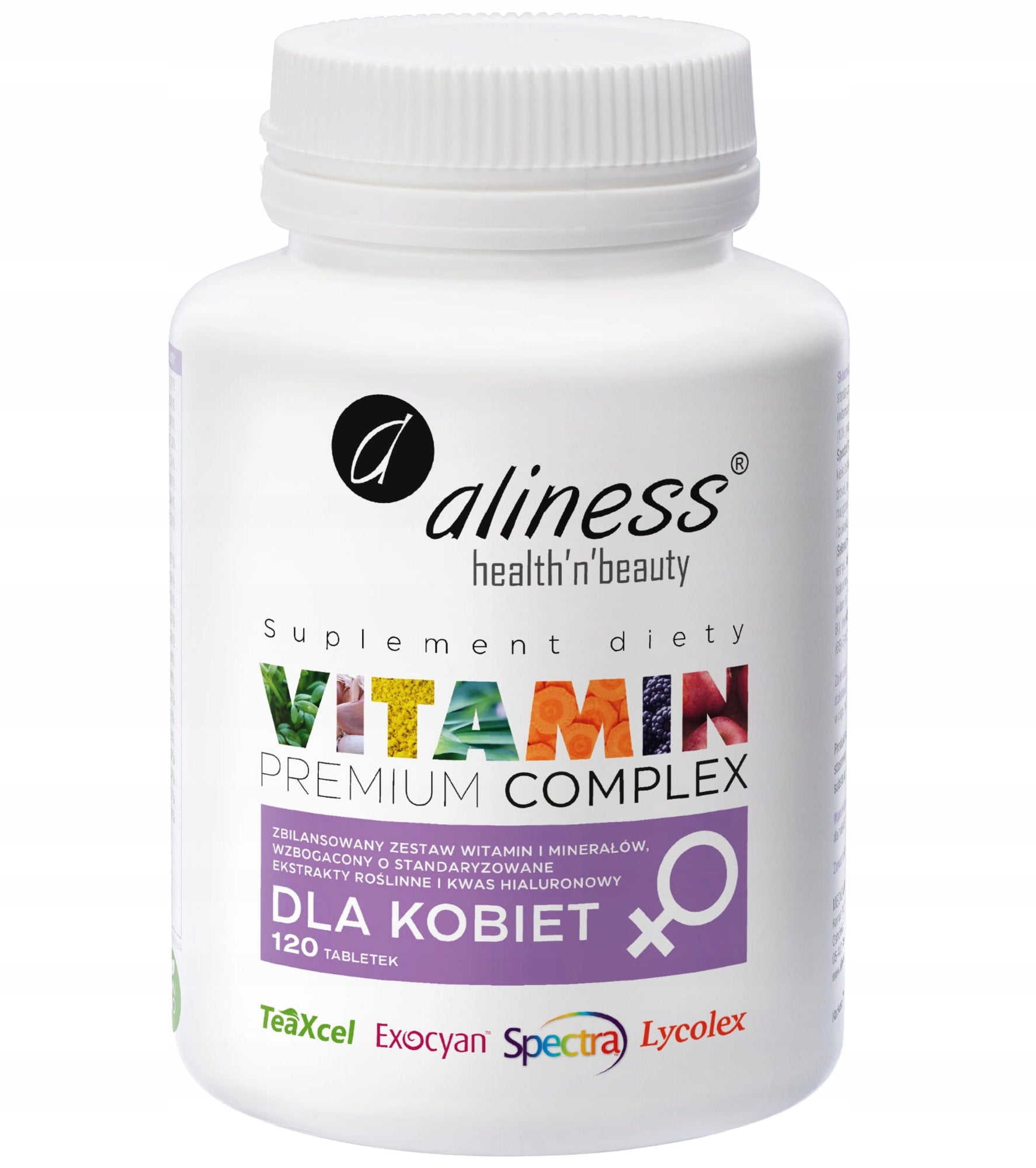 Vitamin Premium Complex for women Aliness 120K vitamin and mineral set