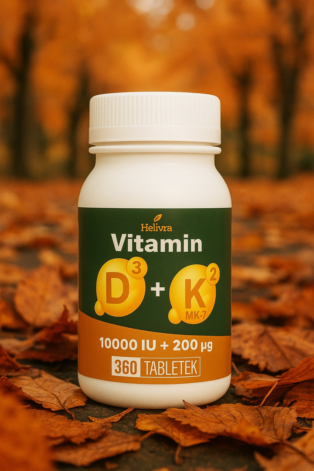 Vitamin d3 10 000 k2 MK7 360tab immunity bone wellbeing stress Name other