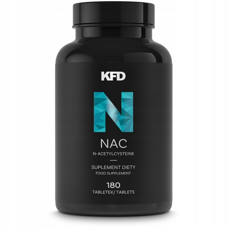 Vitamins Tablets KFD NAC N-Acetylcysteine 180 Tablets 125g Regeneration