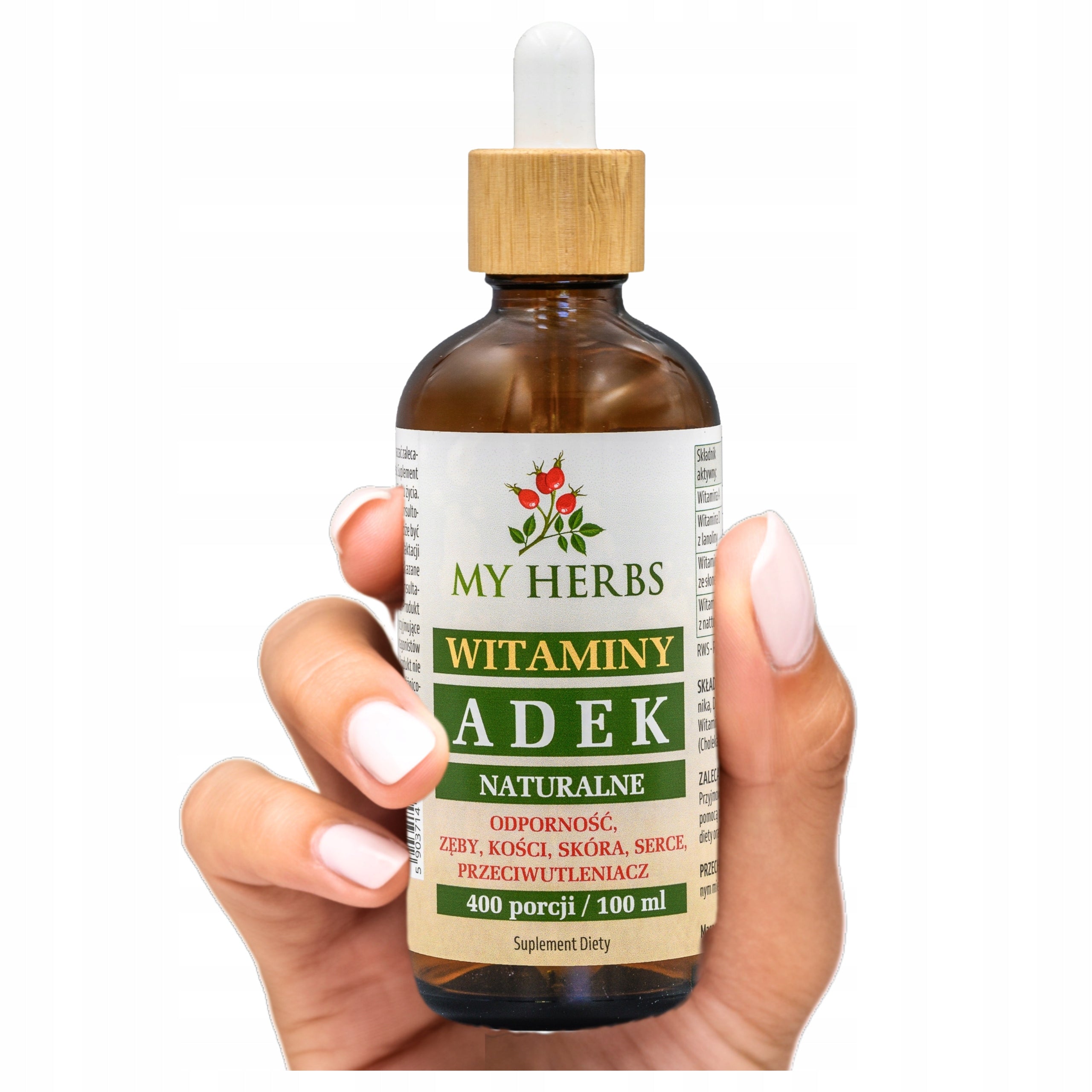 Vitamins adek natural oil 100ml skin vision immunity