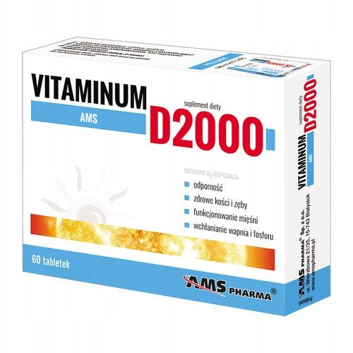 Vitaminum D2000 AMS tablets, 60 pcs.